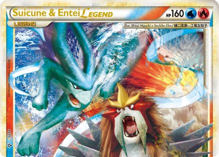 Suicune & Entei Legend (Top) (94) [Unleashed] Holofoil