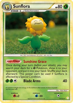 Sunflora (31) [HeartGold SoulSilver] Reverse Holofoil