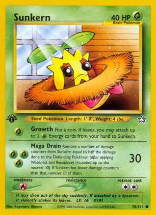 Sunkern (78) [Neo Genesis] 1st Edition