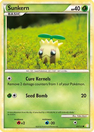 Sunkern (85) [HeartGold SoulSilver] Reverse Holofoil