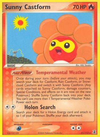 Sunny Castform (31) [Delta Species]
