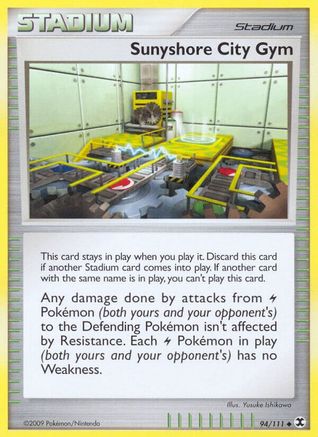 Sunyshore City Gym (94) [Rising Rivals] Reverse Holofoil