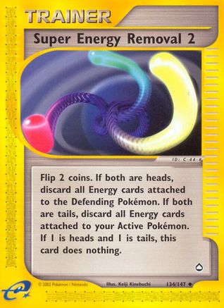 Super Energy Removal 2 (134) [Aquapolis] Reverse Holofoil