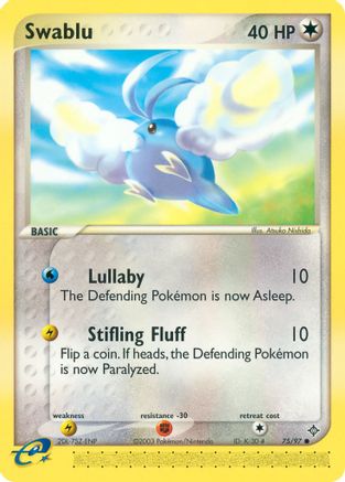 Swablu (75) [Dragon] Reverse Holofoil