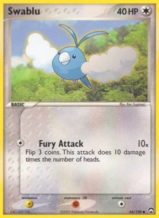 Swablu (66) [Power Keepers] Reverse Holofoil