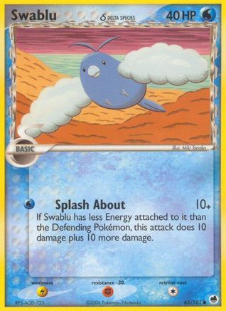 Swablu (Delta Species) (65) [Dragon Frontiers]
