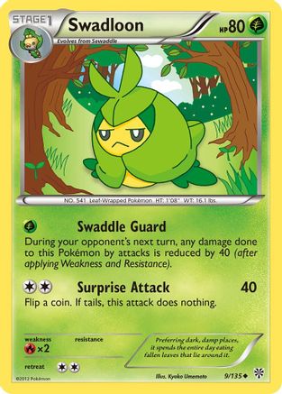 Swadloon (9) [Plasma Storm] Reverse Holofoil