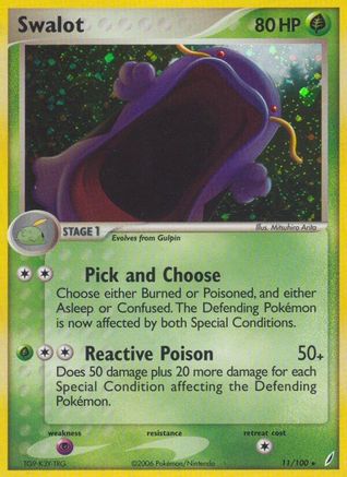 Swalot (11) [Crystal Guardians] Holofoil