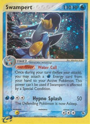 Swampert - 13/109 (13) [Ruby and Sapphire] Holofoil