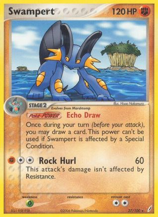 Swampert (27) [Crystal Guardians]