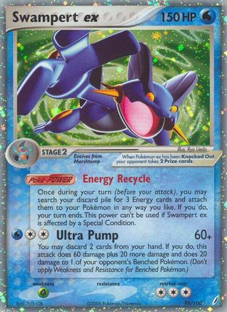 Swampert ex (98) [Crystal Guardians] Holofoil