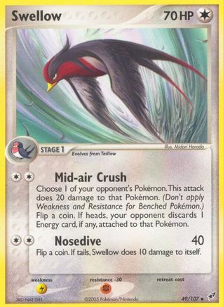 Swellow (49) [Deoxys]