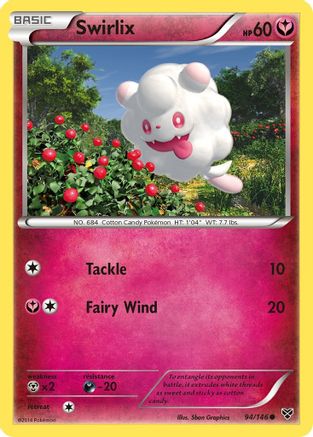 Swirlix (94) [XY Base Set] Reverse Holofoil