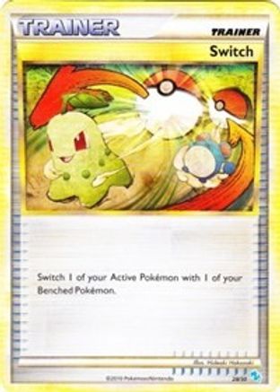 Switch (Gyarados) (28) [HGSS Trainer Kit: Gyarados & Raichu]