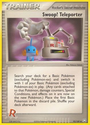Swoop! Teleporter (92) [Team Rocket Returns]