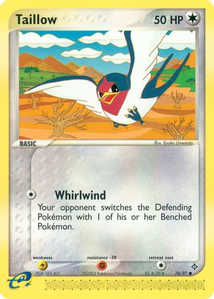 Taillow (76) [Dragon] Reverse Holofoil