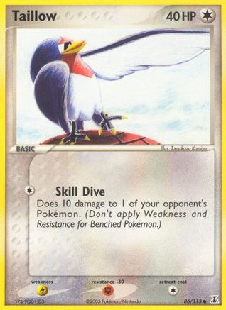 Taillow (86) [Delta Species]