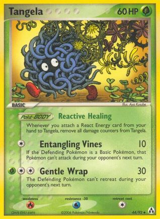 Tangela (44) [Legend Maker] Reverse Holofoil