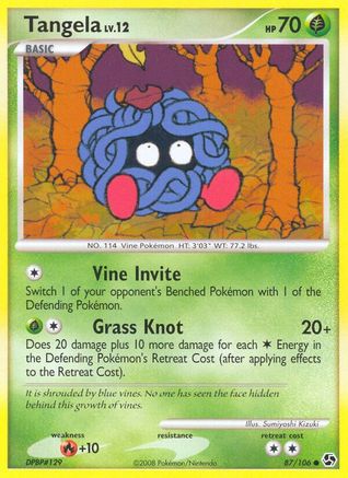 Tangela (87) [Great Encounters] Reverse Holofoil