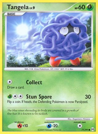 Tangela (77) (77) [Arceus] Reverse Holofoil