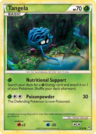 Tangela (72) [Call of Legends] Reverse Holofoil