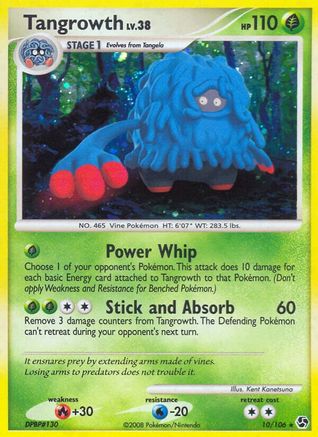 Tangrowth (10) [Great Encounters] Reverse Holofoil