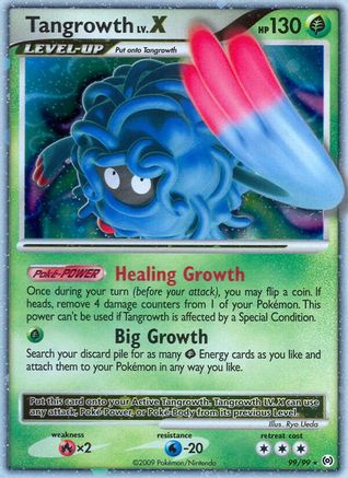 Tangrowth Lv.X (99) [Arceus] Holofoil