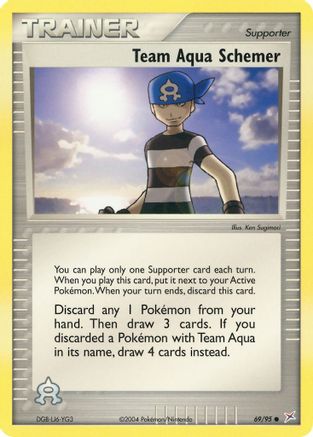 Team Aqua Schemer (69) [Team Magma vs Team Aqua]