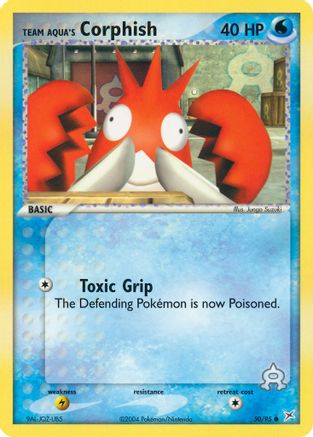Team Aqua's Corphish - 50/95 (50) [Team Magma vs Team Aqua] Reverse Holofoil