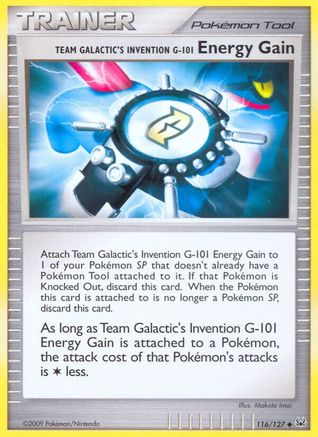 Team Galactic's Invention G-101 Energy Gain (116) [Platinum]