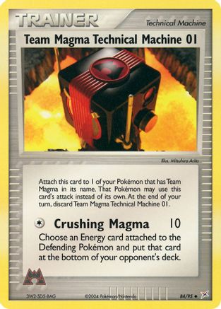 Team Magma Technical Machine 01 (84) [Team Magma vs Team Aqua]