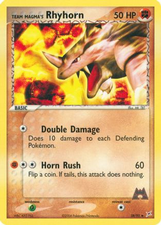 Team Magma's Rhyhorn - 38/95 (38) [Team Magma vs Team Aqua]