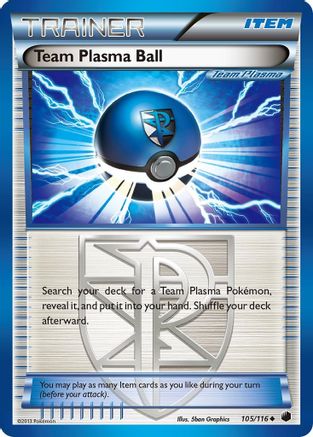 Team Plasma Ball (Team Plasma) (105) [Plasma Freeze]