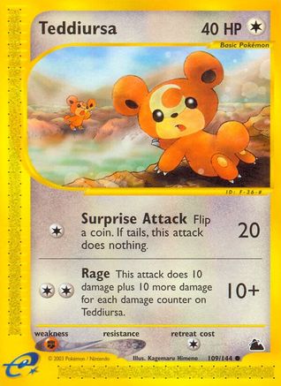 Teddiursa (109) [Skyridge]