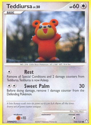 Teddiursa (105) [Mysterious Treasures]