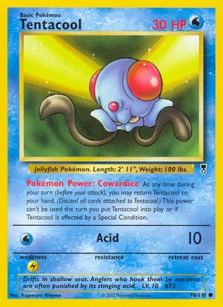 Tentacool (96) [Legendary Collection] Reverse Holofoil