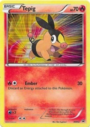 Tepig (BW02) (BW02) [Black and White Promos] Holofoil