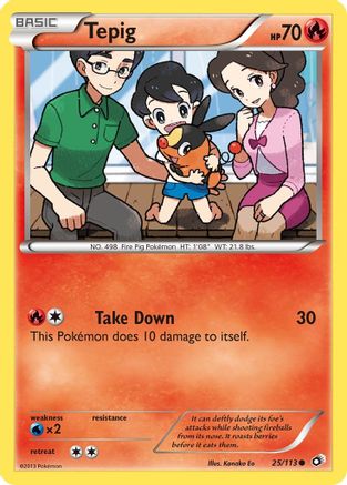 Tepig (25) [Legendary Treasures]