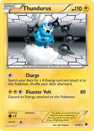 Thundurus () [Emerging Powers] Holofoil