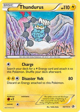 Thundurus (50) [Legendary Treasures] Holofoil