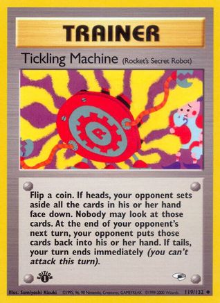Tickling Machine (119) [Gym Heroes] 1st Edition