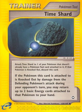 Time Shard (135) [Aquapolis] Reverse Holofoil