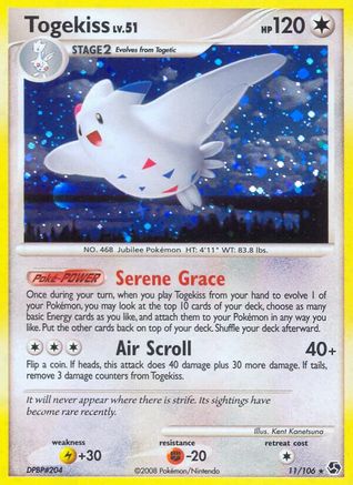 Togekiss (11) [Great Encounters] Holofoil