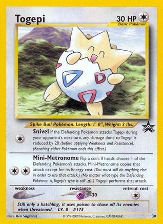 Togepi (30) [WoTC Promo]