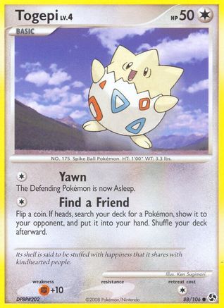 Togepi (88) [Great Encounters] Reverse Holofoil