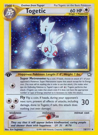 Togetic (16) [Neo Genesis] Unlimited Holofoil