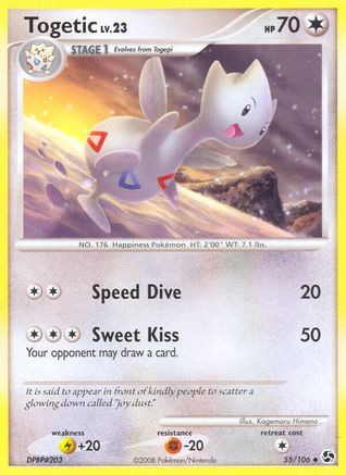 Togetic (55) [Great Encounters] Reverse Holofoil
