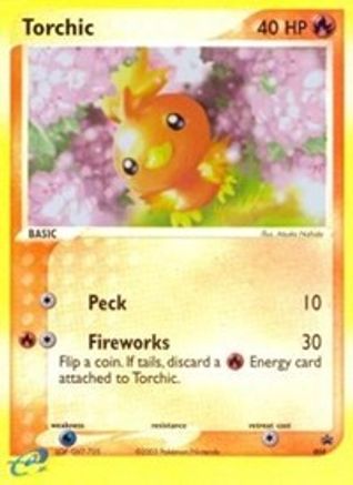 Torchic - 008 (e-League) (8) [Nintendo Promos] Reverse Holofoil