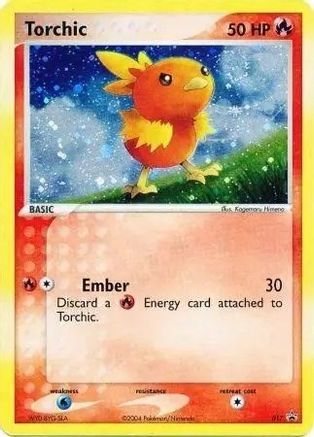 Torchic - 017 (EX Deck Tin) (17) [Nintendo Promos] Holofoil