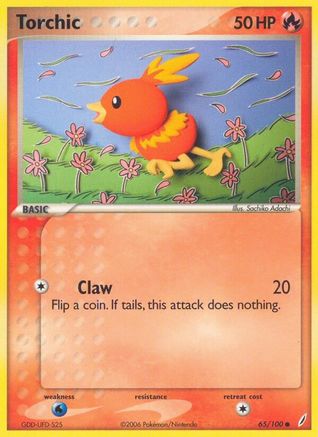 Torchic - 065/100 (65) [Crystal Guardians]